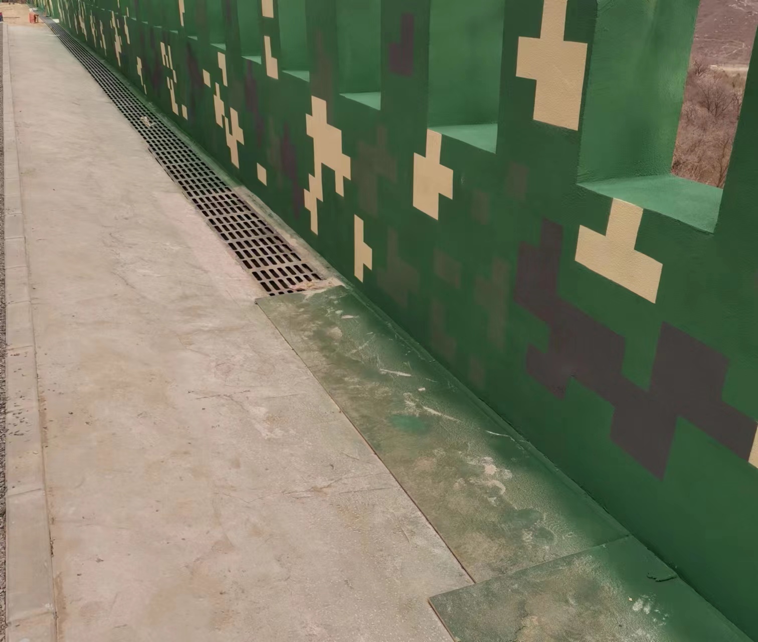 昭通围墙迷彩喷涂,数迷彩漆